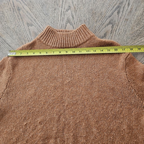 Aerie Sweater Womens Small Oversized Long Sleeve Mock Neck Preppy Pullover - Picture 11 of 16